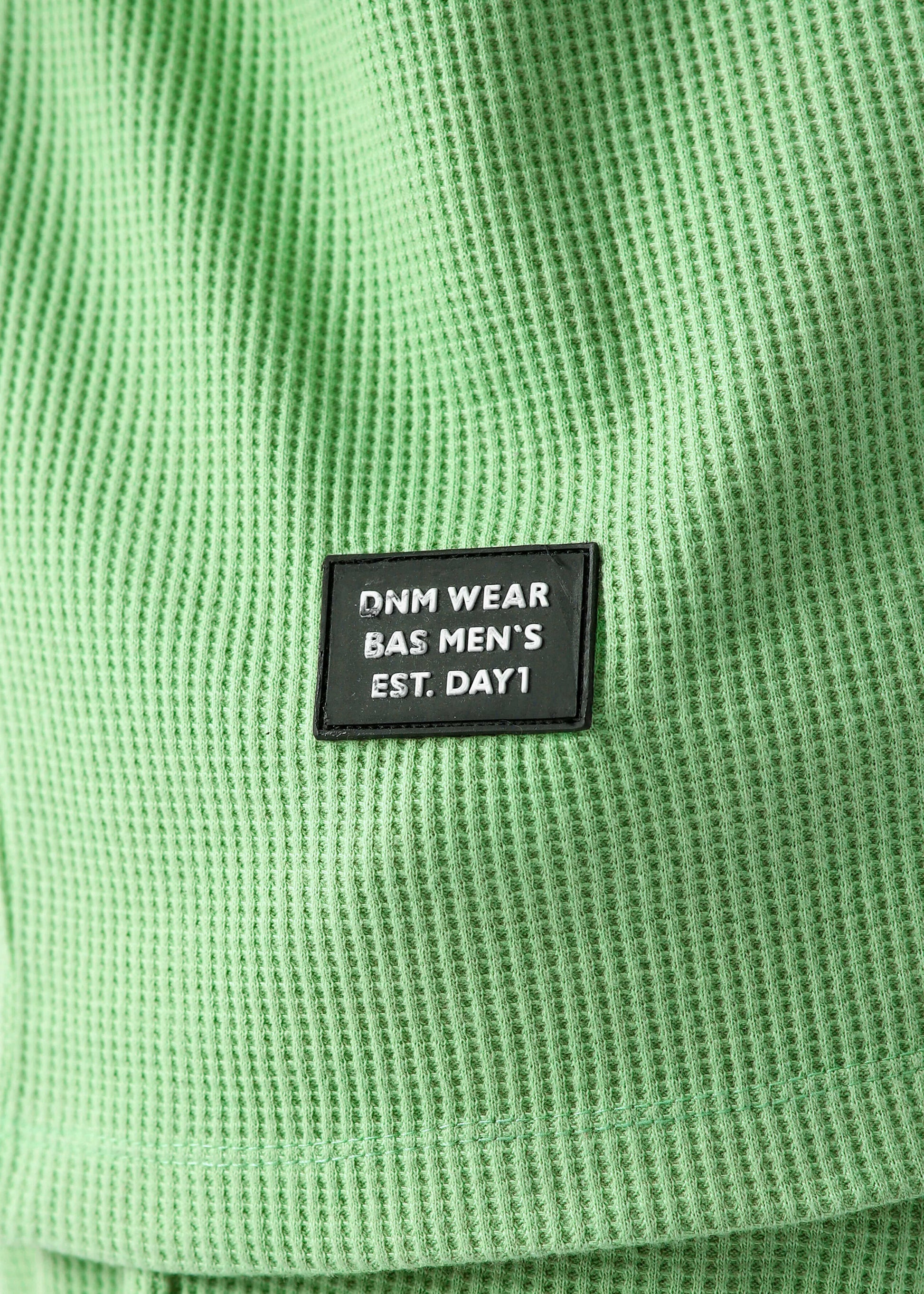 Zattitudeclothing Mens tee TEXTURED RELAX FIT SET | GREEN