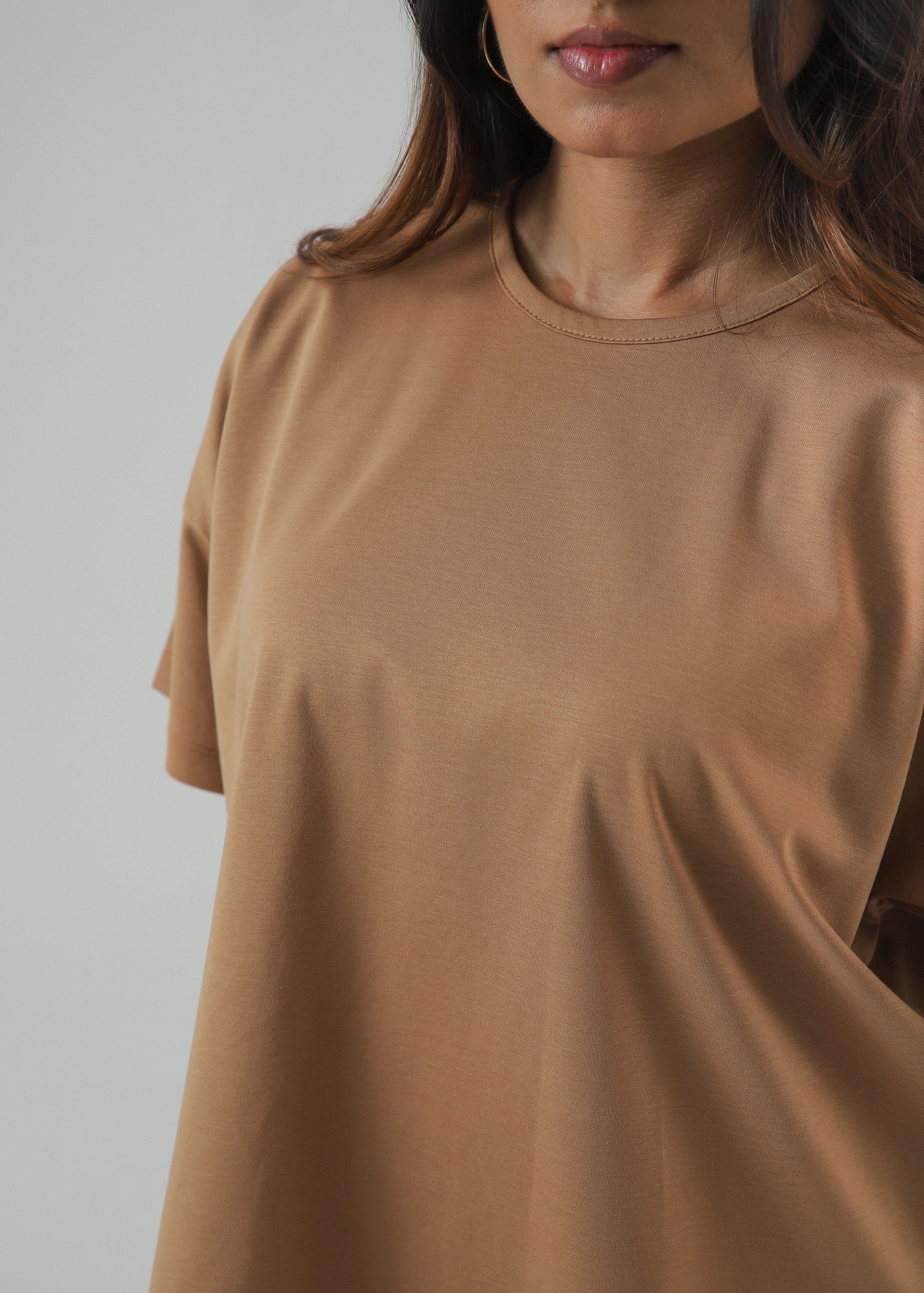 Zattitudeclothing MOCHA LUXE LOUNGE TOP