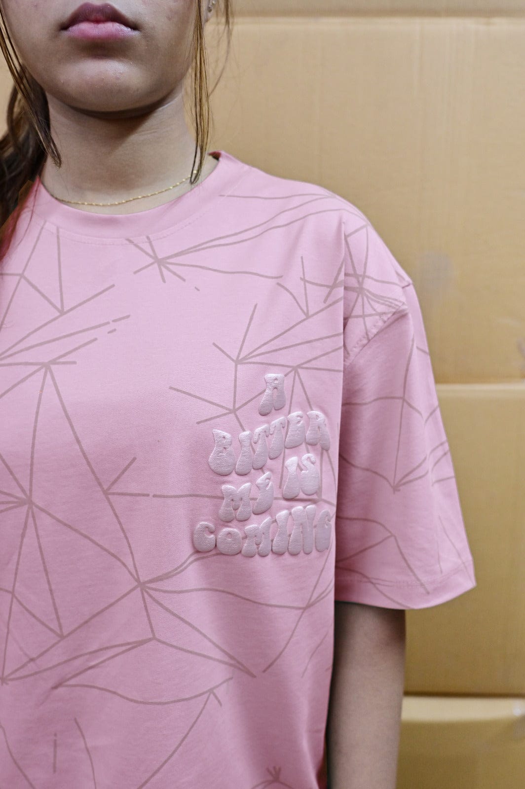 Zattitudeclothing oversize tshirt Bitter Me | Drop-Shoulder