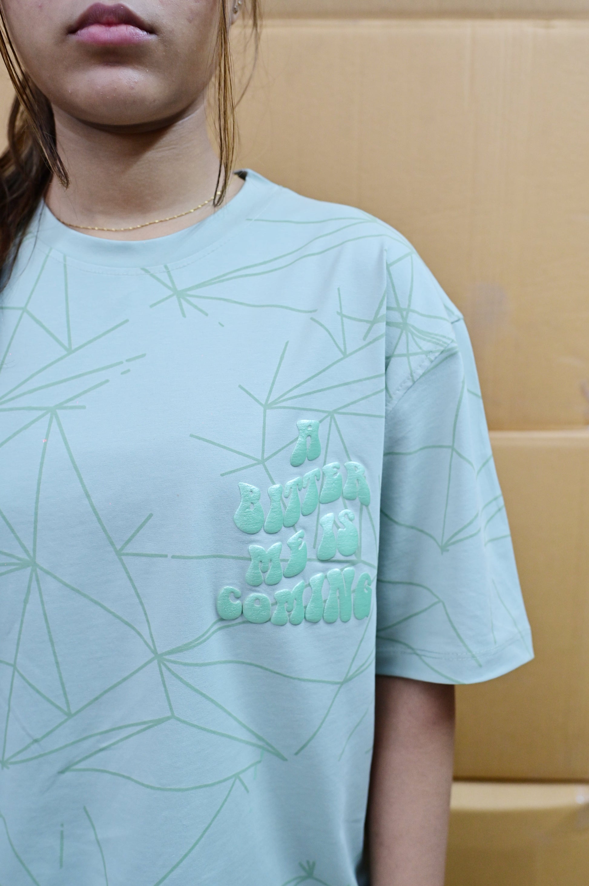 Zattitudeclothing oversize tshirt Bitter Me | Drop-Shoulder