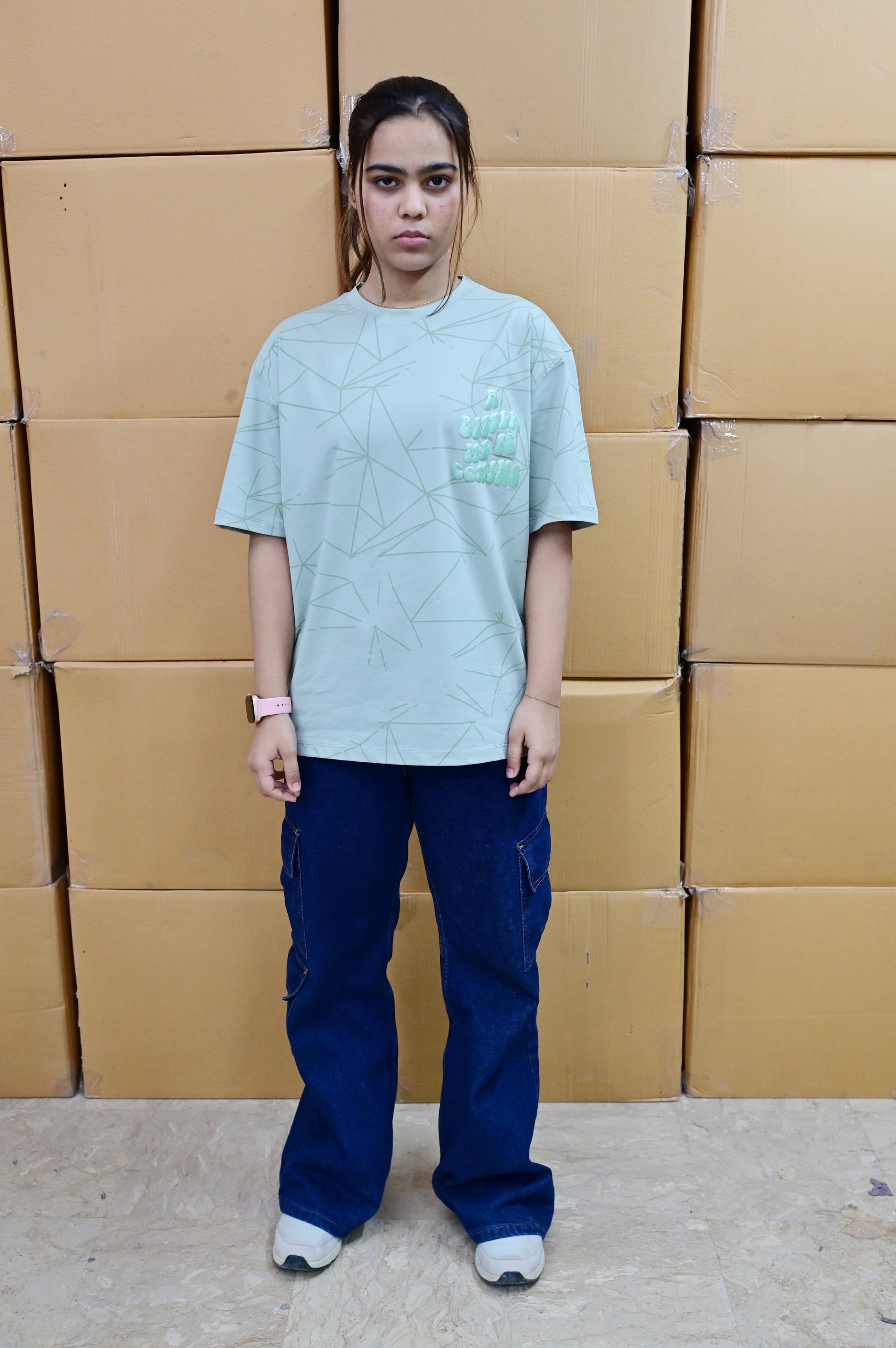 Zattitudeclothing oversize tshirt Bitter Me | Drop-Shoulder