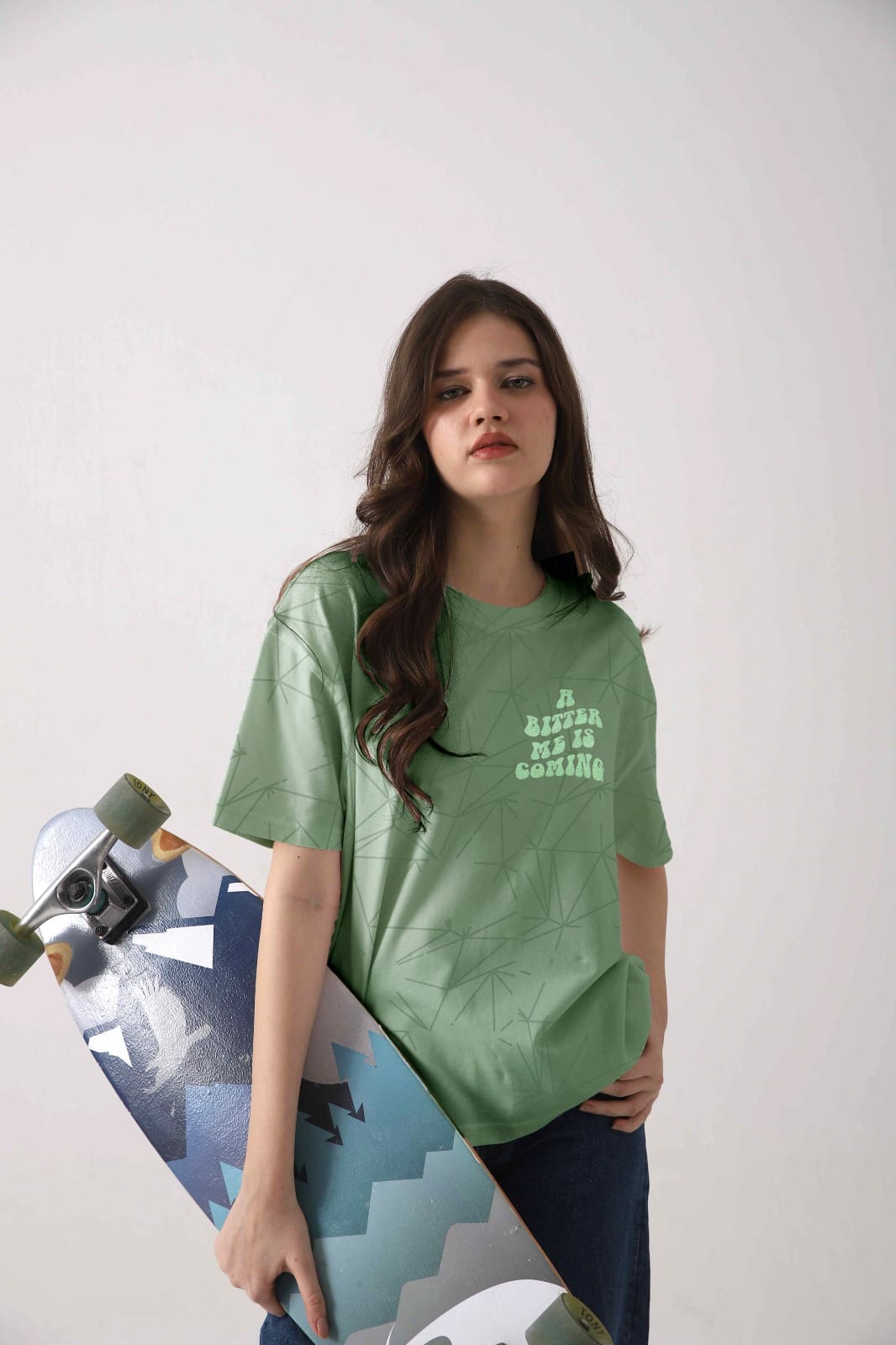 Zattitudeclothing oversize tshirt Bitter Me | Drop-Shoulder
