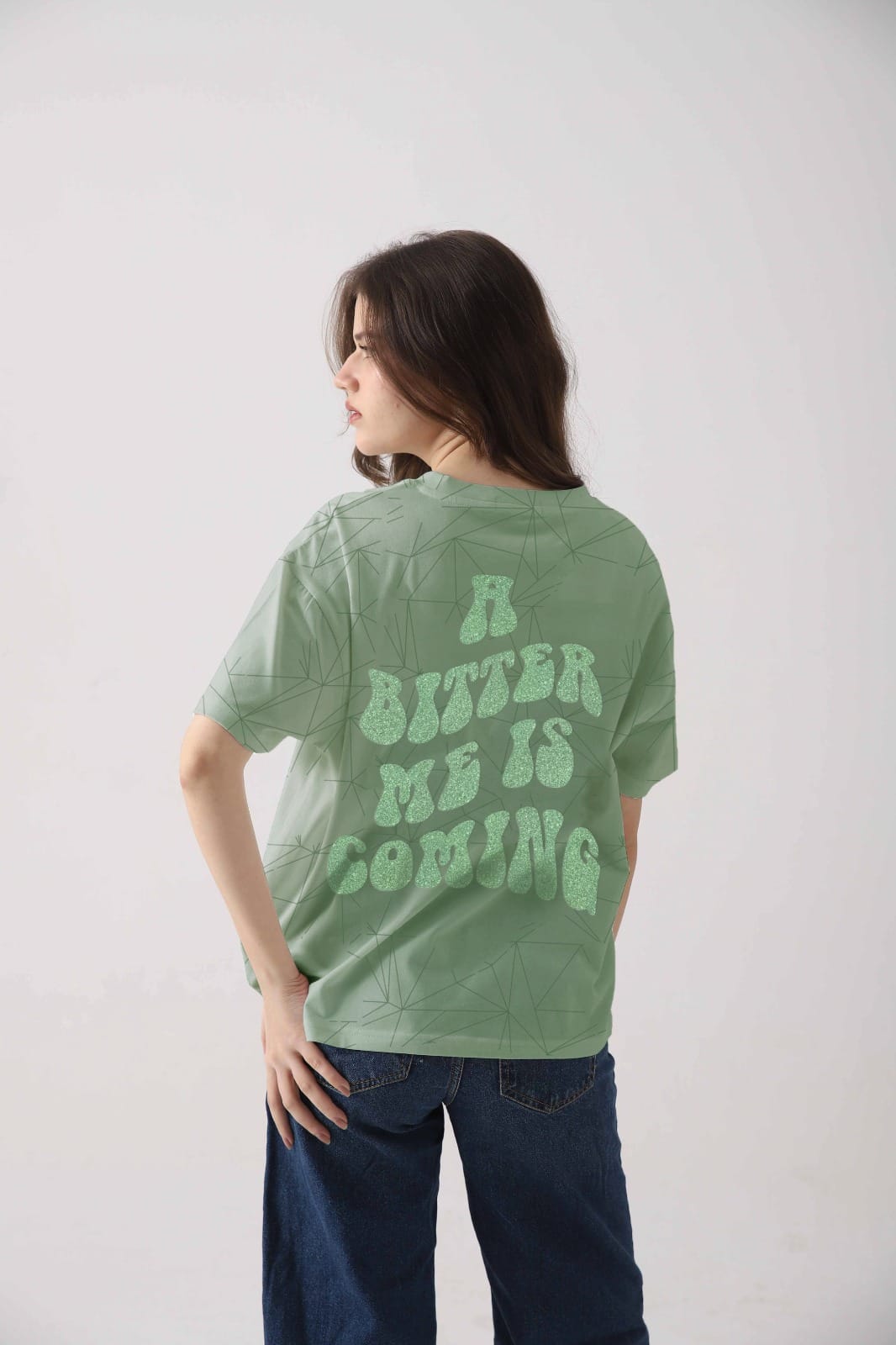 Zattitudeclothing oversize tshirt Bitter Me | Drop-Shoulder