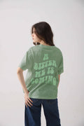 Zattitudeclothing oversize tshirt Bitter Me | Drop-Shoulder