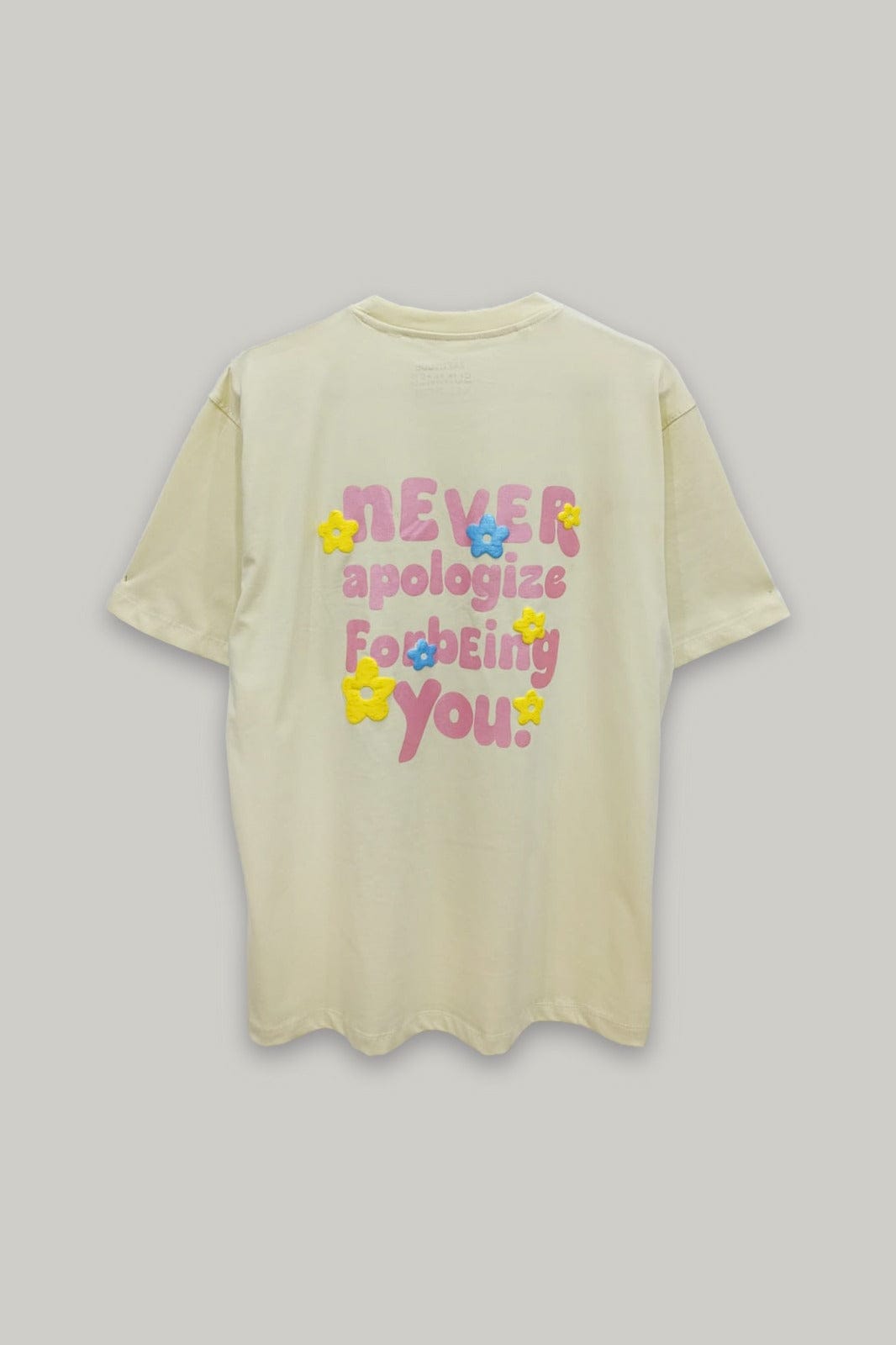 Zattitudeclothing oversize tshirt Never Apologize | Drop-Shoulder