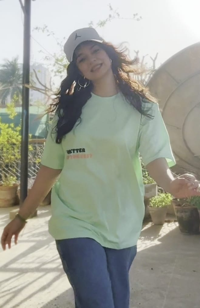 Zattitudeclothing oversize tshirt Not Like The Rest | Drop-Shoulder