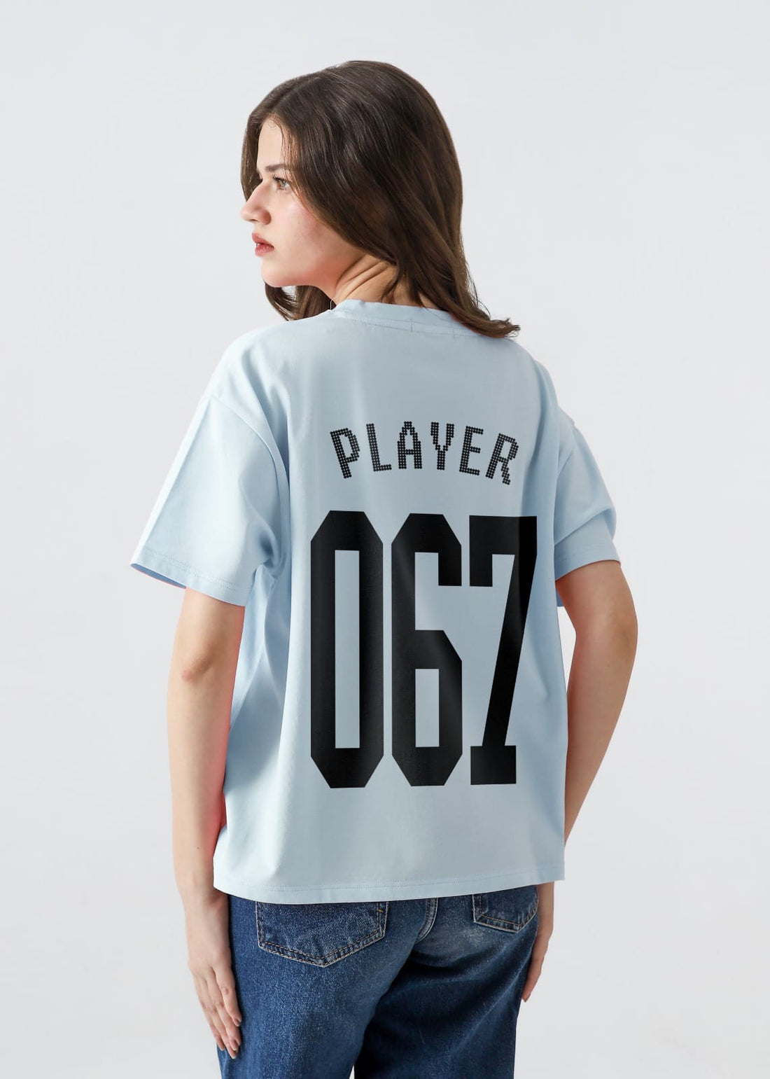 Zattitudeclothing oversize tshirt Player 067 | Drop-Shoulder