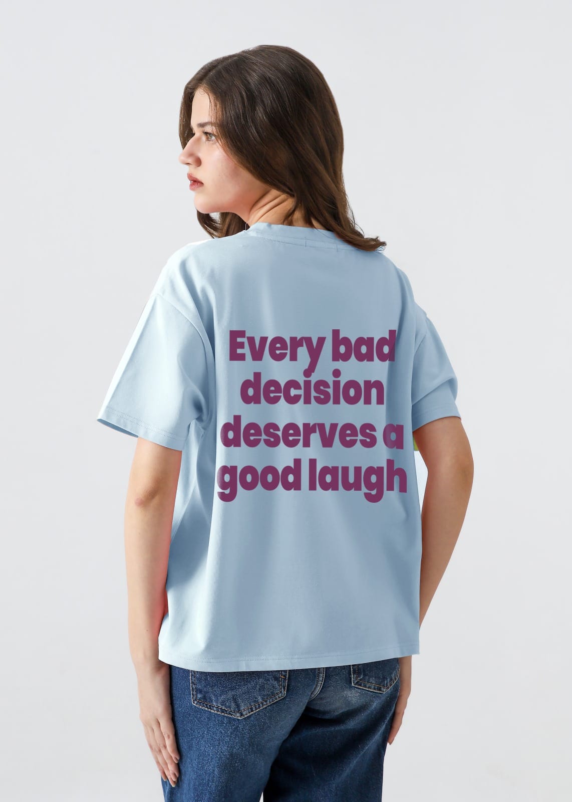 Zattitudeclothing oversize tshirt The Good Laugh | Drop-Shoulder