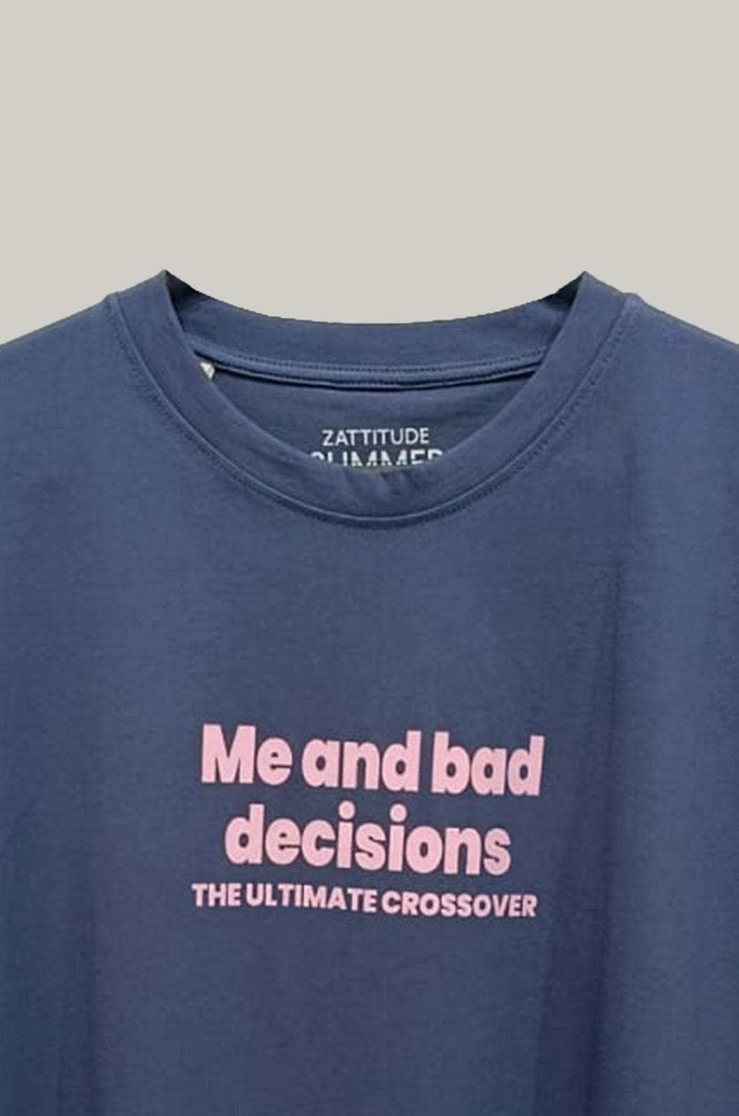 Zattitudeclothing oversize tshirt The Ultimate Crossover | Drop-Shoulder