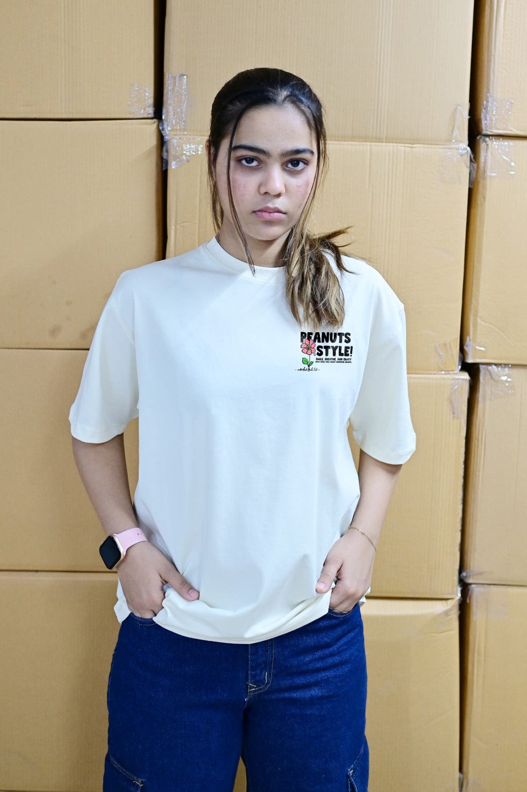 Zattitudeclothing oversize tshirt Vintage Comic | Drop-Shoulder