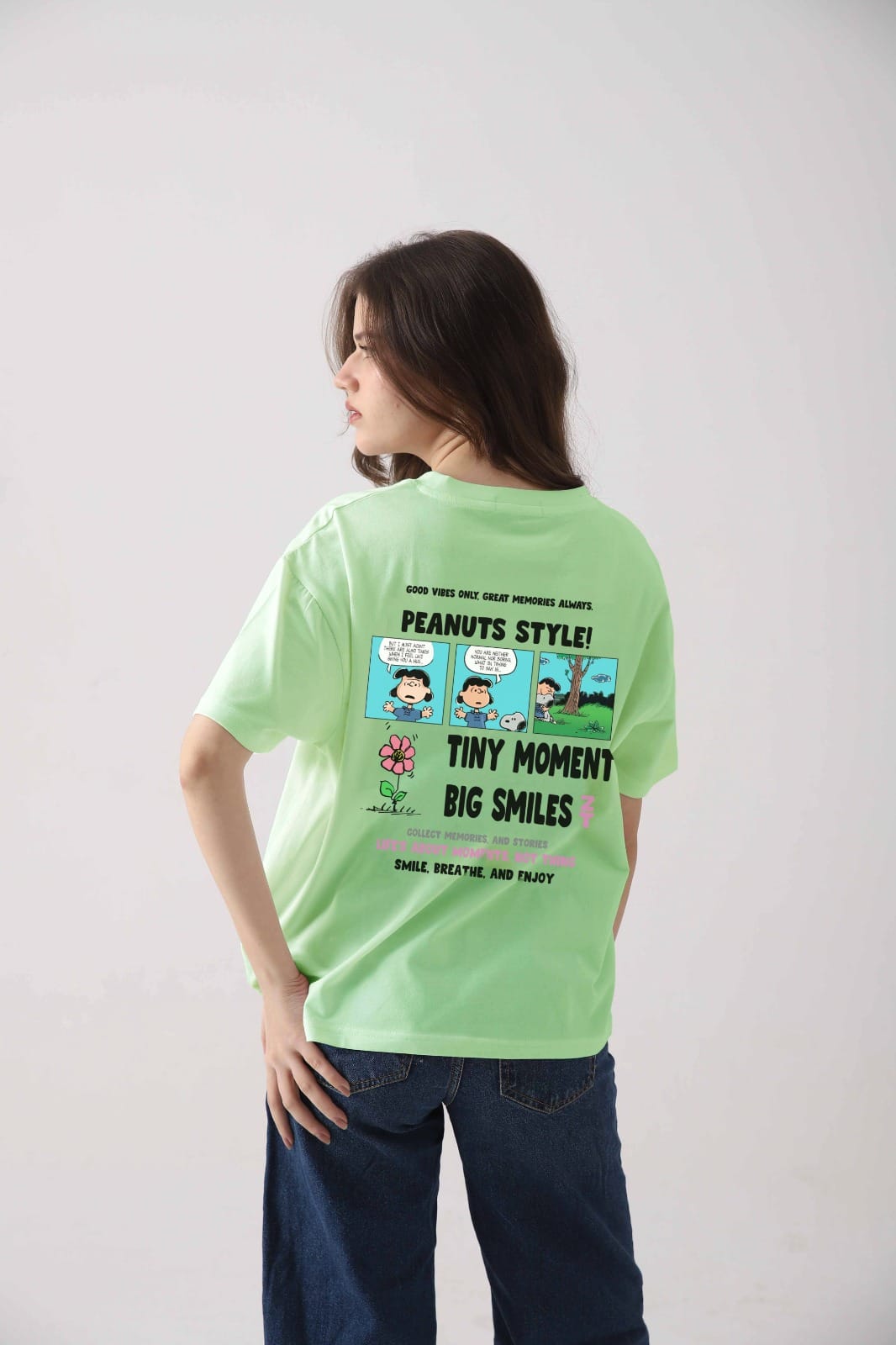 Zattitudeclothing oversize tshirt Vintage Comic | Drop-Shoulder