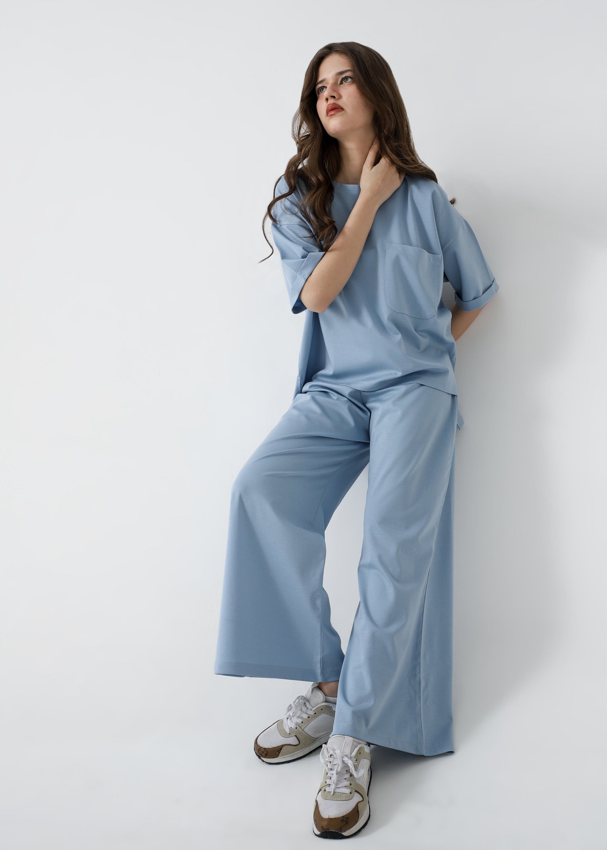 Zattitudeclothing SERENE LUXE WIDE LEG TROUSERS