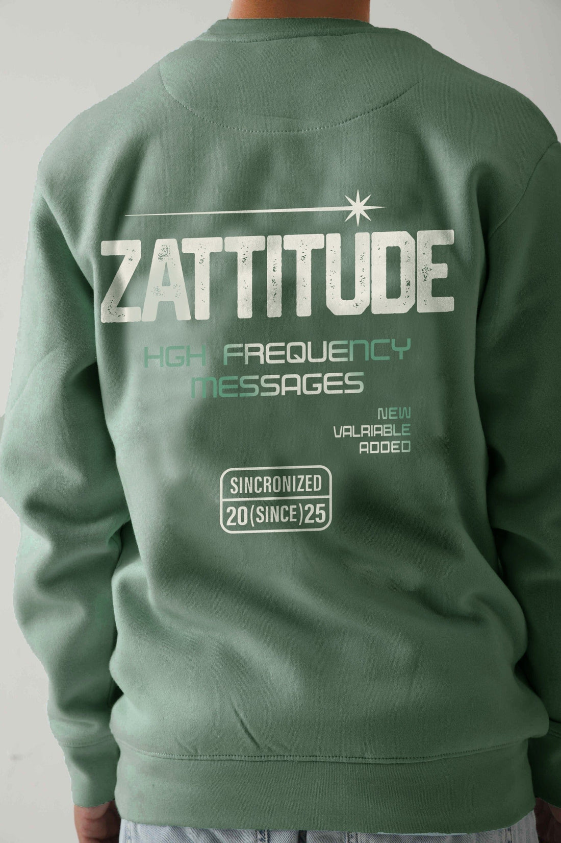 Zattitudeclothing sweatshirt Zattitude High Frequency Sweatshirt