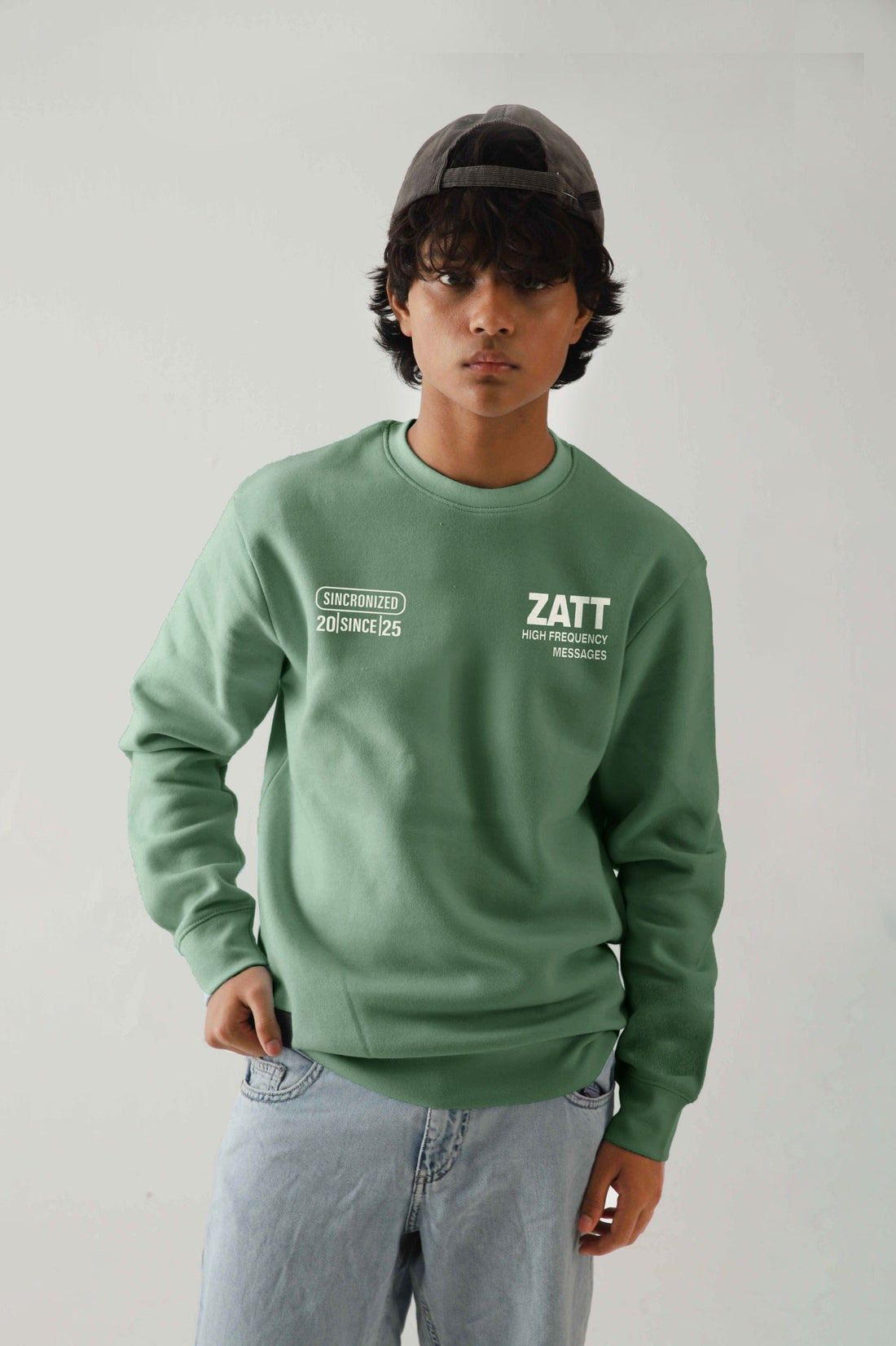 Zattitudeclothing sweatshirt Zattitude High Frequency Sweatshirt