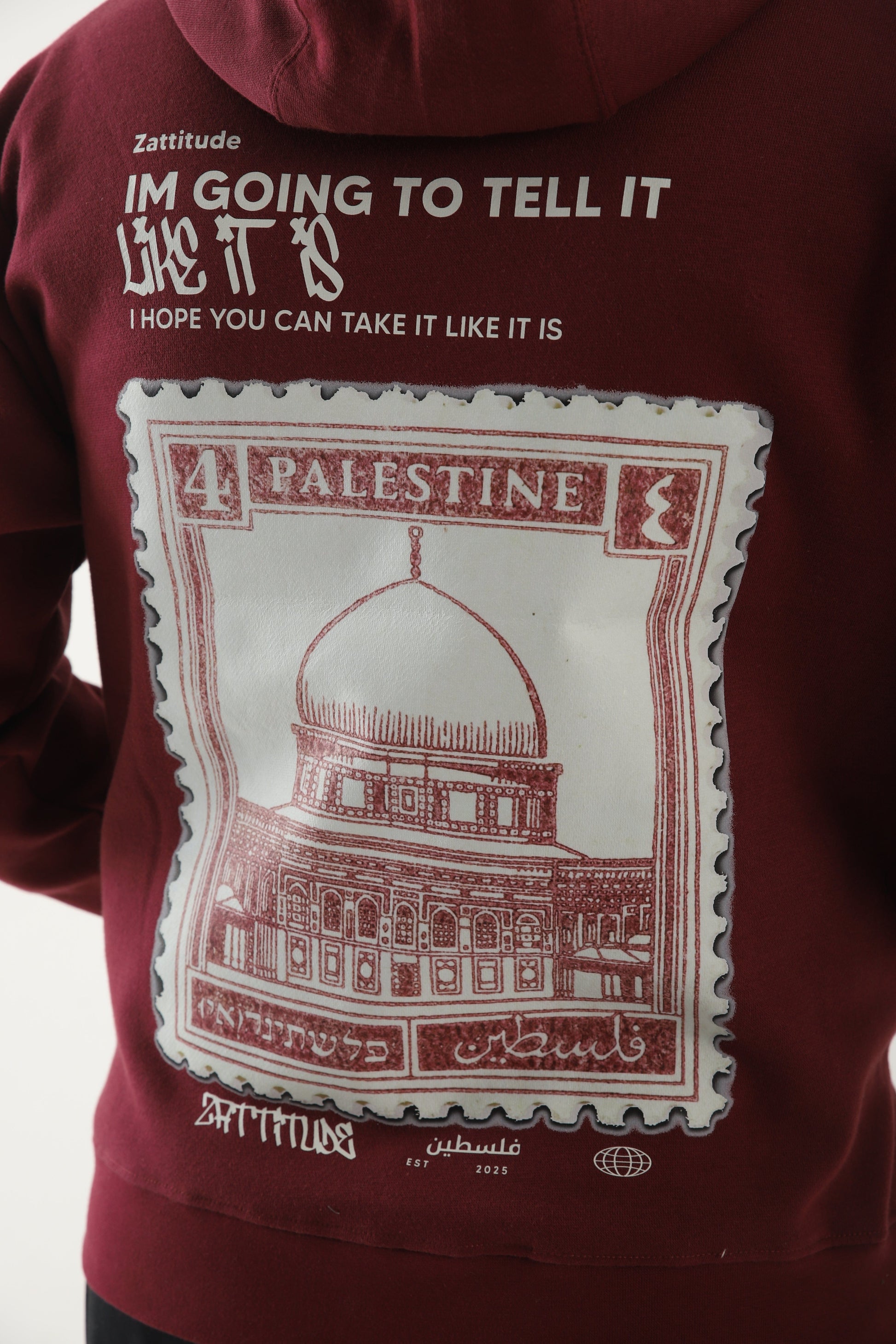 Zattitudeclothing Tell It - Palestine Edition | OVERSIZE FIT