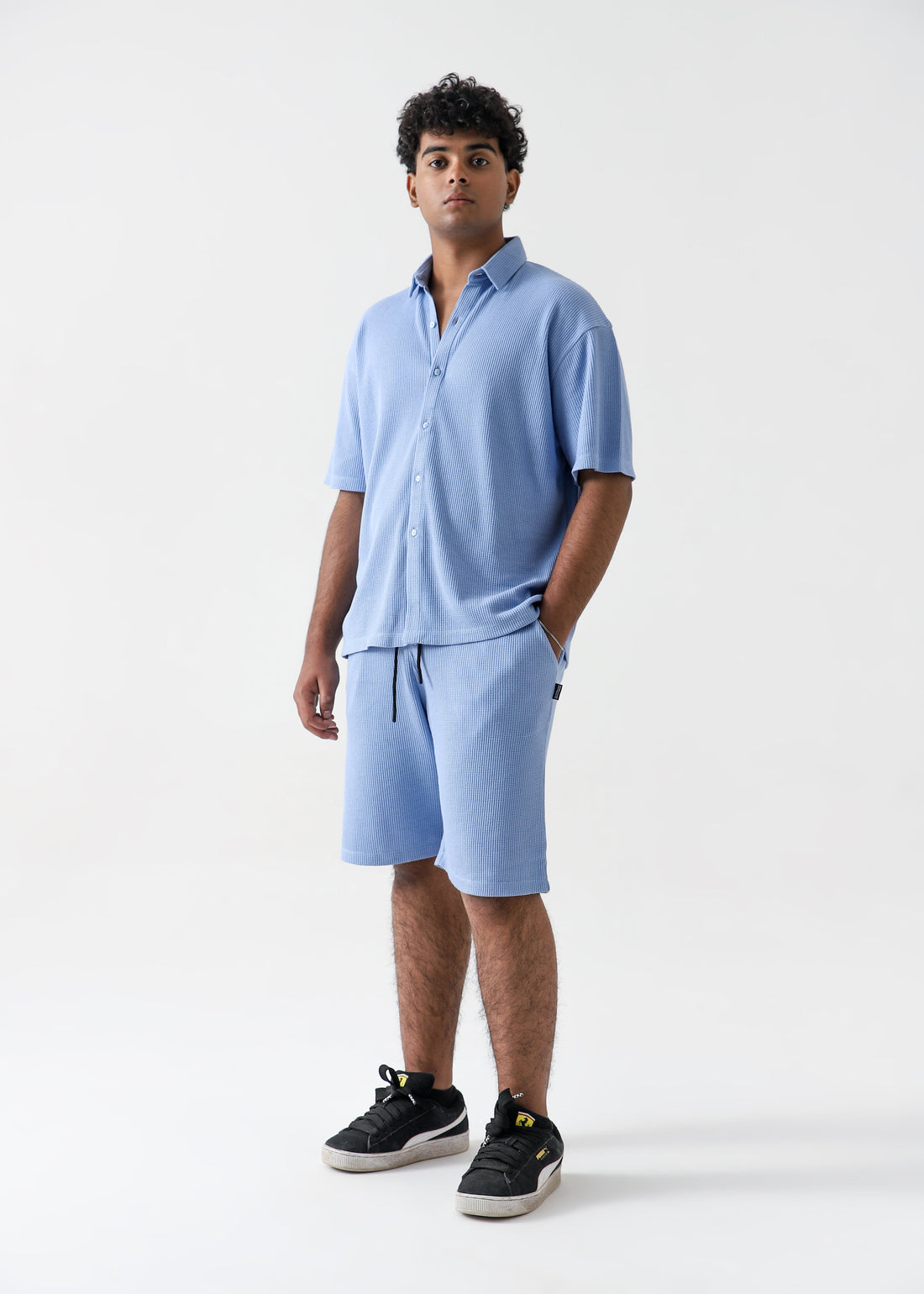 Zattitudeclothing TEXTURED RELAX FIT SHIRT