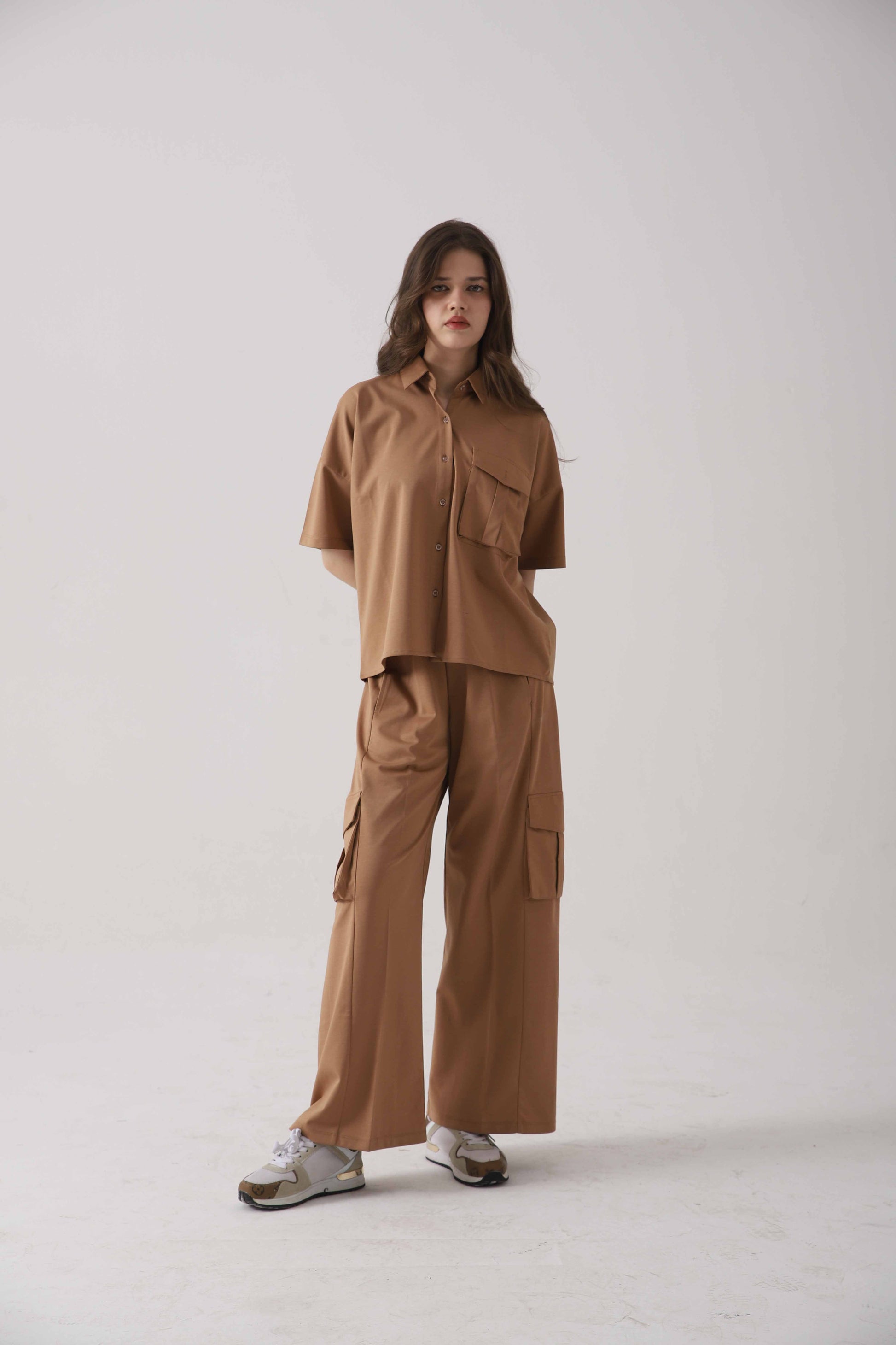 Zattitudeclothing URBAN FLEX CARGO SHIRT