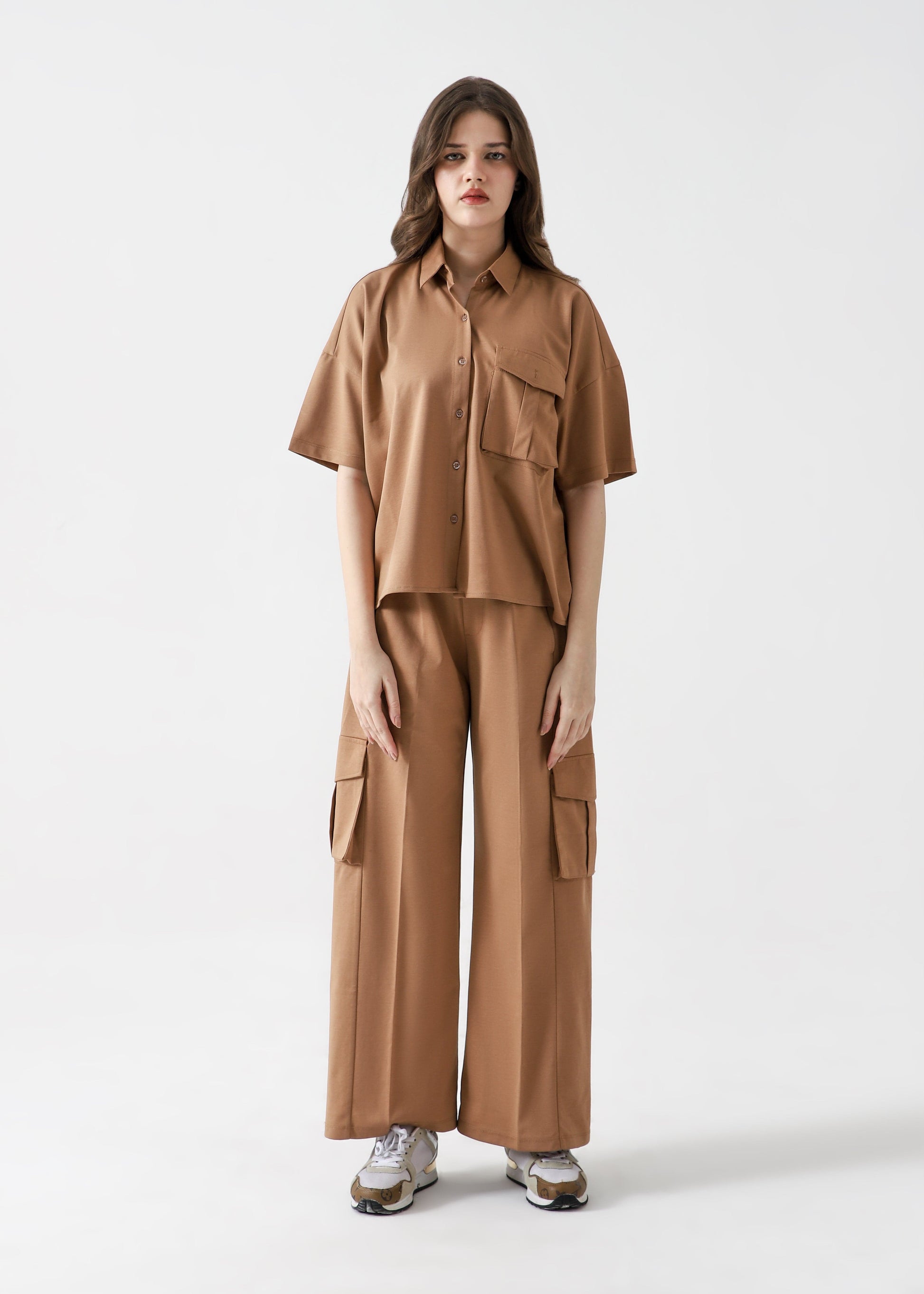 Zattitudeclothing URBAN FLEX CARGO SHIRT