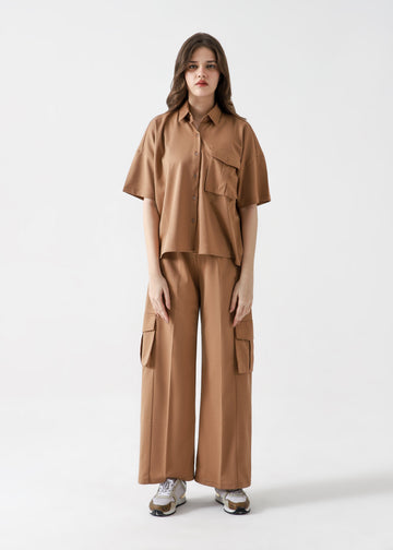 Zattitudeclothing URBAN FLEX CARGO SHIRT