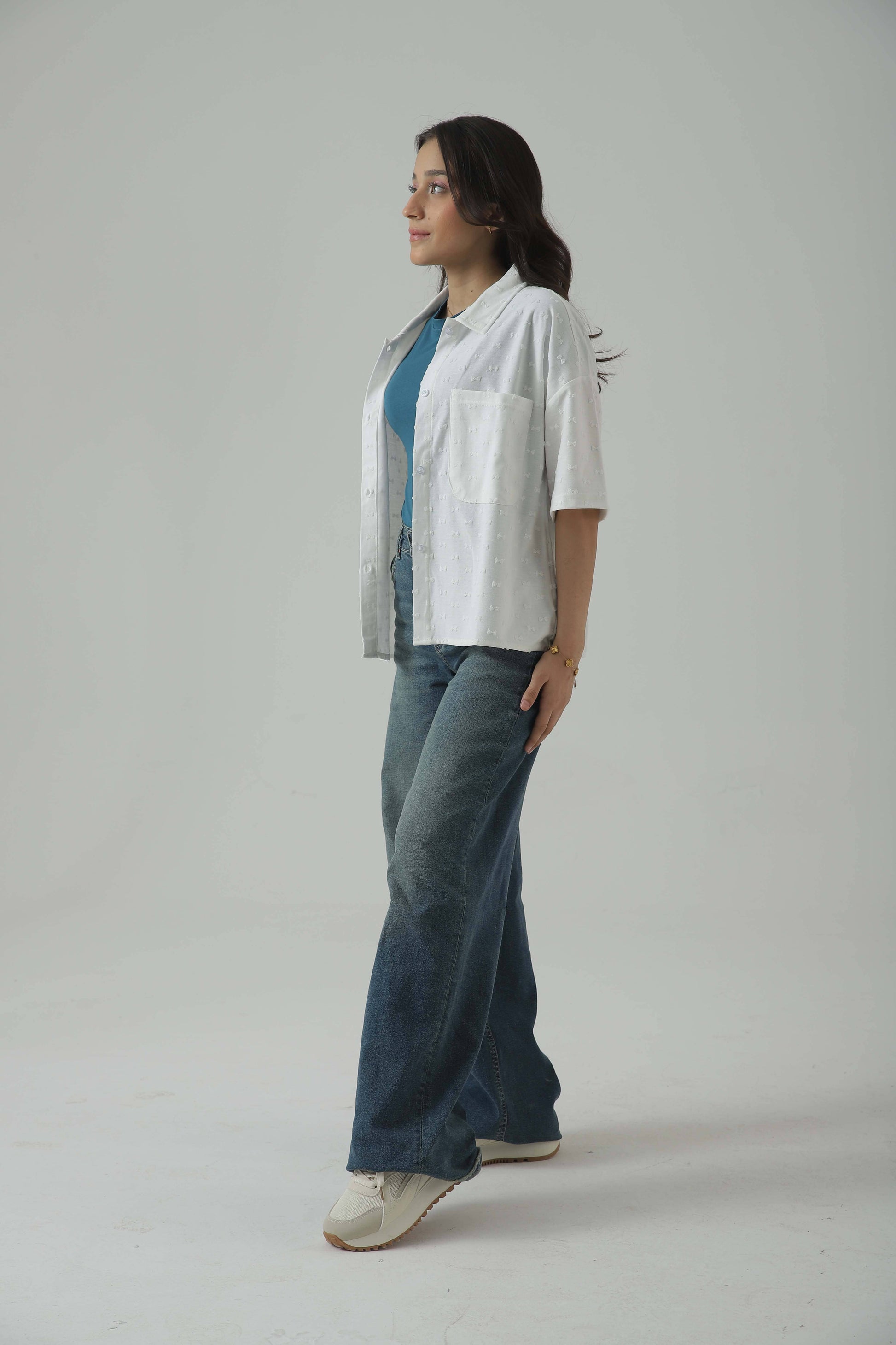 Zattitudeclothing WHITE WHISPER SHIRT