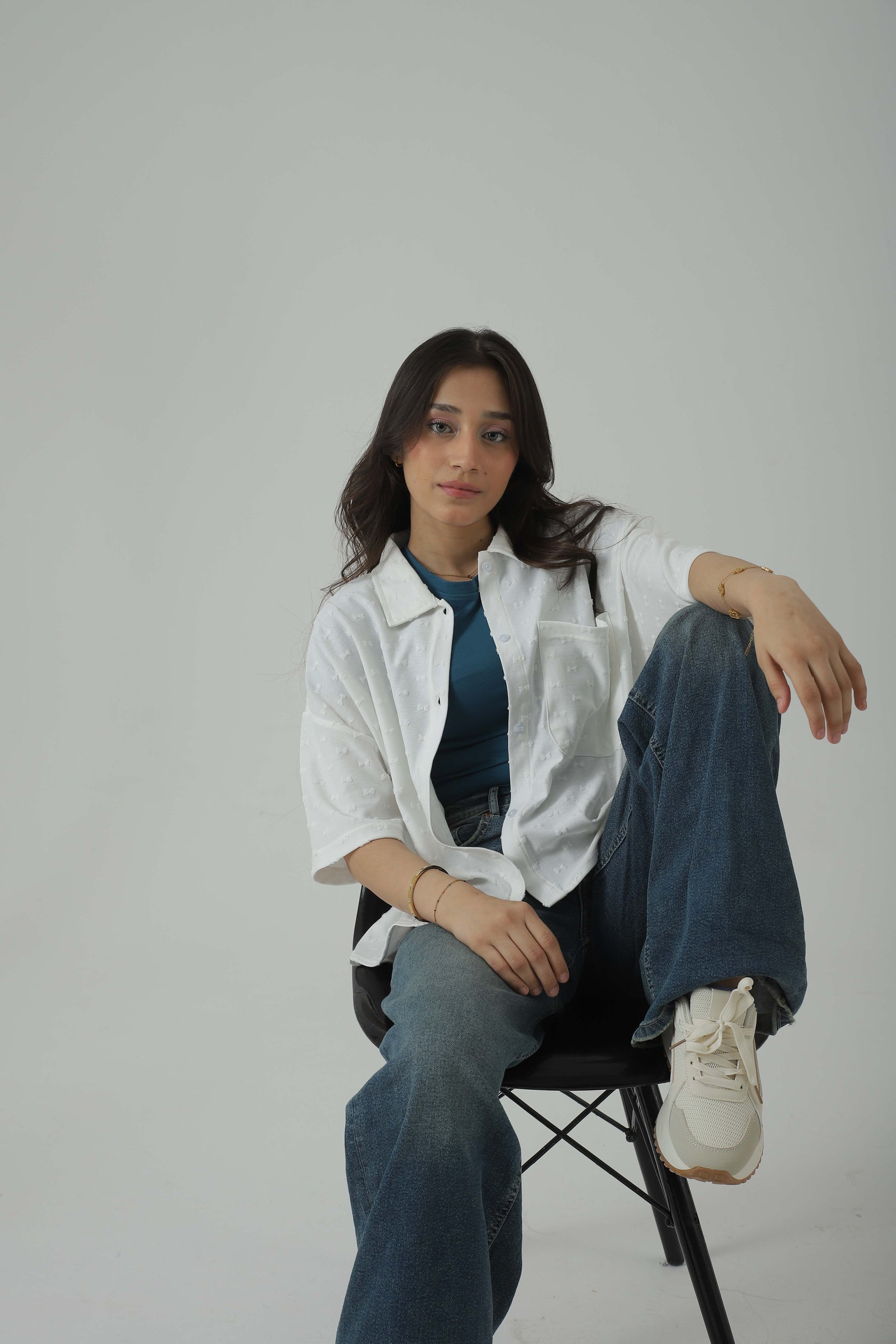 Zattitudeclothing WHITE WHISPER SHIRT