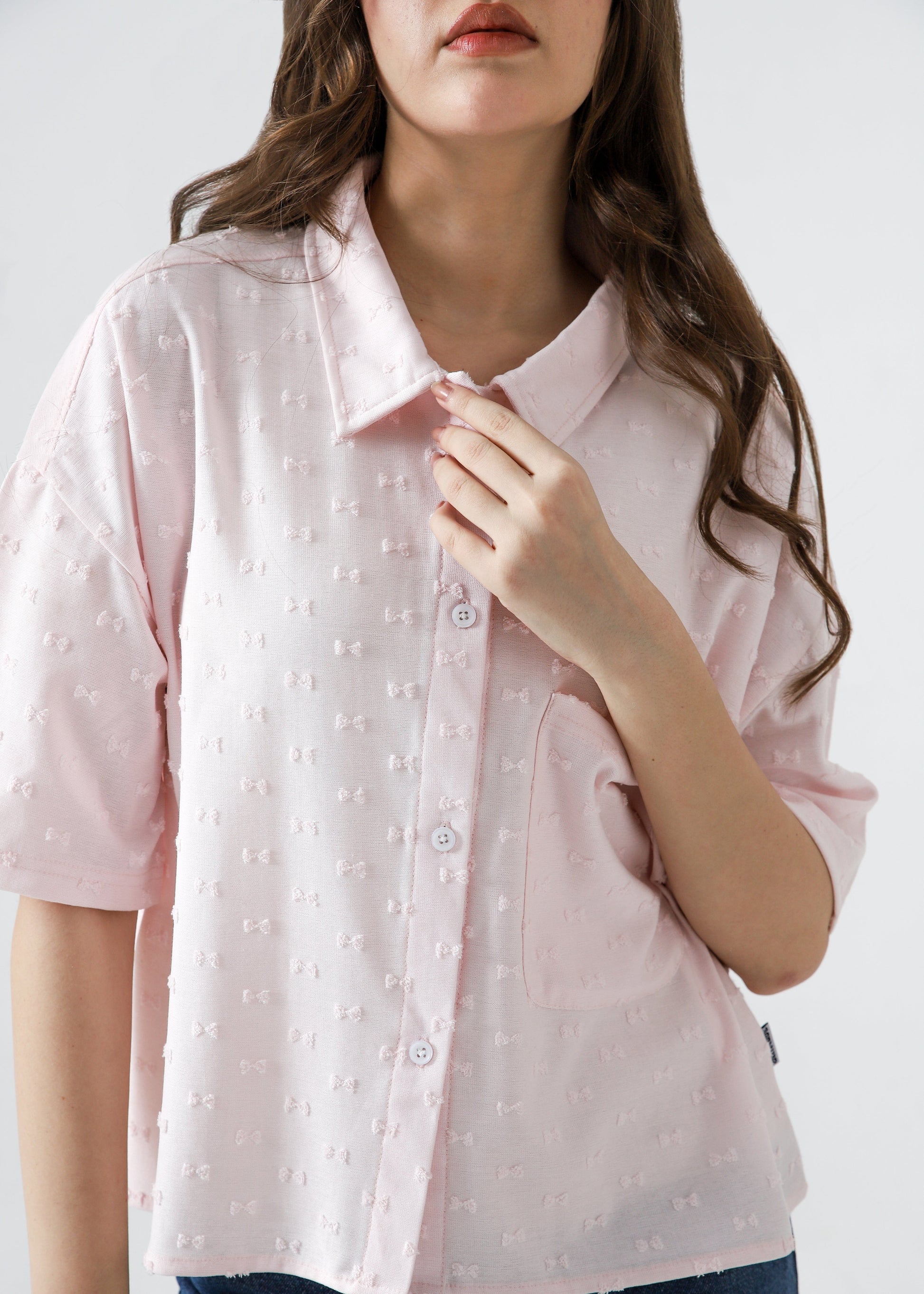 Zattitudeclothing XS BLUSH ESSENCE SHIRT